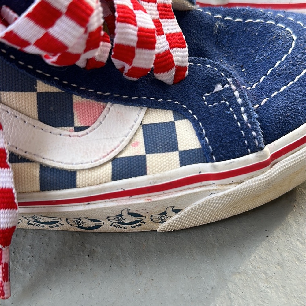 VANS BMX SK8-HI REISSUE 'TRUE BLUE, MEN 6.5 OR WOMENS 8 PLEASE READ - Picture 3 of 8